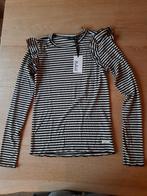 NoBell Koba B yarn dyed rib jersey shirt Jet black 170/176, Nobell, Meisje, Nieuw, Ophalen of Verzenden