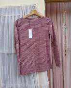 Majestic gestreept shirt longsleeve cashmere/zijde S M, Maat 38/40 (M), Nieuw, Ophalen of Verzenden, Lange mouw