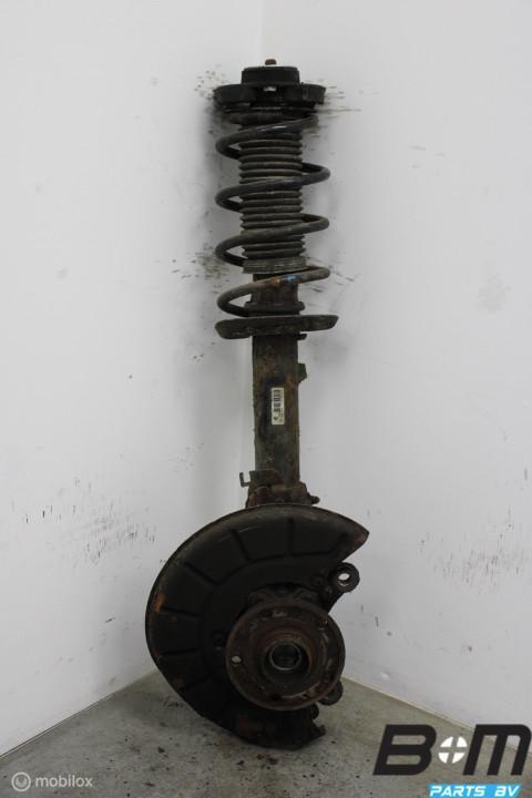 Veerpoot + wiellagerhuis RV Golf Plus 1T0413031HM, Auto-onderdelen, Ophanging en Onderstel, Gebruikt