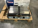 Contactgrill - dubbele versie - RVS - H 21 X 37 X 57 CM, Witgoed en Apparatuur, Ophalen, Zo goed als nieuw