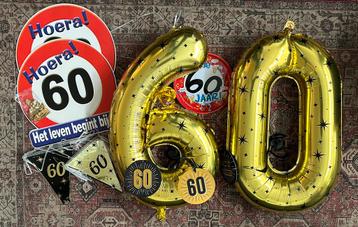 60 jaar versiering  beschikbaar voor biedingen