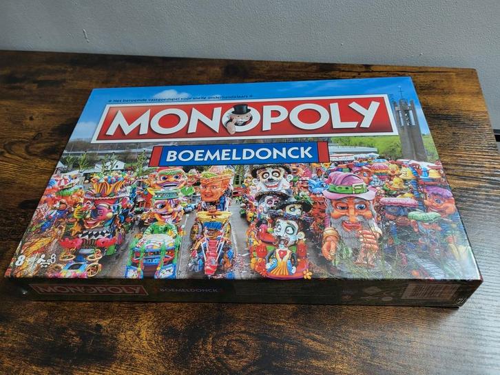 Monopoly Boemeldonck - Limited Edition! Nieuw in folie, Hobby en Vrije tijd, Gezelschapsspellen | Bordspellen, Nieuw, Een of twee spelers