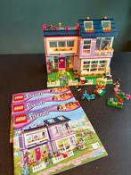 41095 Emma’s huis lego friends, zgan met doos en boekjes, Ophalen of Verzenden, Zo goed als nieuw, Complete set, Lego