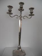 hoge kandelaar 80 cm RVS met 3 armen, Huis en Inrichting, Ophalen, Overige materialen, Overige kleuren, Zo goed als nieuw