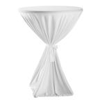 Statafelrok met strik model garden kleur wit