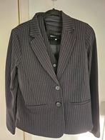 Zwart krijtstreep blazer, merk Red Button - maat L, Zwart, Maat 42/44 (L), Ophalen of Verzenden, Zo goed als nieuw