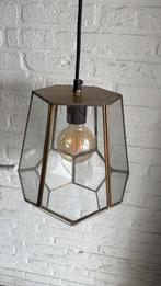 Hanglamp messing, Ophalen of Verzenden, Zo goed als nieuw, Minder dan 50 cm