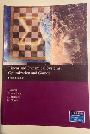 Linear and dynamical systems, optimisations and games