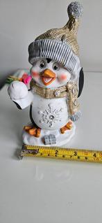 Pilystone Decoratie Pinguïn Winter Beeldje, Ophalen of Verzenden, Gebruikt, Dier