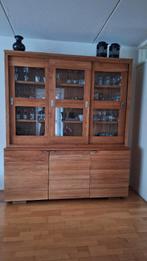 Buffetkast TEAK, Ophalen, Gebruikt, 200 cm of meer, Glas
