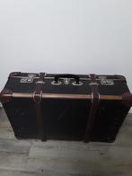 T.E.A.B. vintage koffer, bruin, te gebruiken als decoratie, Huis en Inrichting, Ophalen, Gebruikt