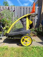 Fietskar Kidcar Bike Buggy met meerdere accessoires, Fietsen en Brommers, Fietsaccessoires | Aanhangers en Karren, Ophalen, Gebruikt