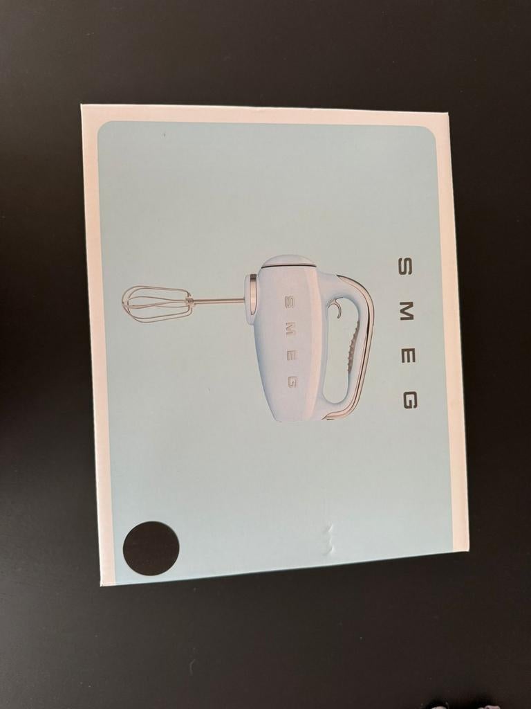 Smeg Handmixer Zwart - Nieuw in Doos, Witgoed en Apparatuur, Keukenmixers, Ophalen