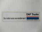 Sticker.   DAF Trucks., Verzamelen, Stickers, Ophalen of Verzenden, Zo goed als nieuw