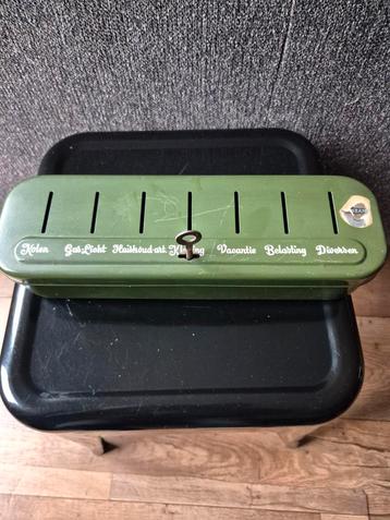 Brabantia Rechthoekige Spaarpot - Kl. Groen met Sleutel beschikbaar voor biedingen