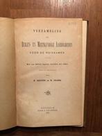 1891Reken- en Meetkundigr Aardighedenn.voor de huiskamer, Antiek en Kunst, Antiek | Boeken en Bijbels, N. Brouwer, Verzenden