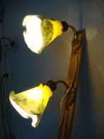 Stel Franse Wandlampen Muller Fres Lunéville , Antiek en Kunst, Antiek | Lampen, Ophalen of Verzenden