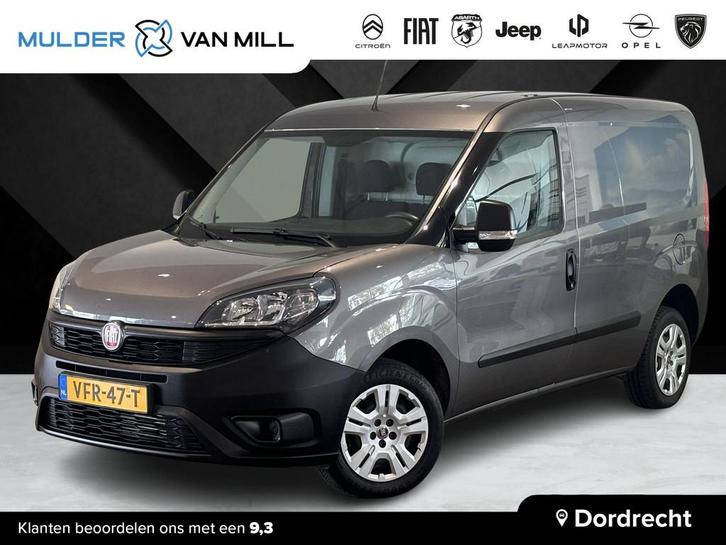 Fiat Doblò Cargo GB L1H1 1.6 MJ ECOJET 105pk | 3-ZITS | NAV, Auto's, Bestelauto's, Bedrijf, Te koop, ABS, Airconditioning, Alarm