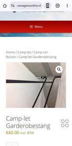 Garderobe stang camplet, Ophalen of Verzenden, Zo goed als nieuw