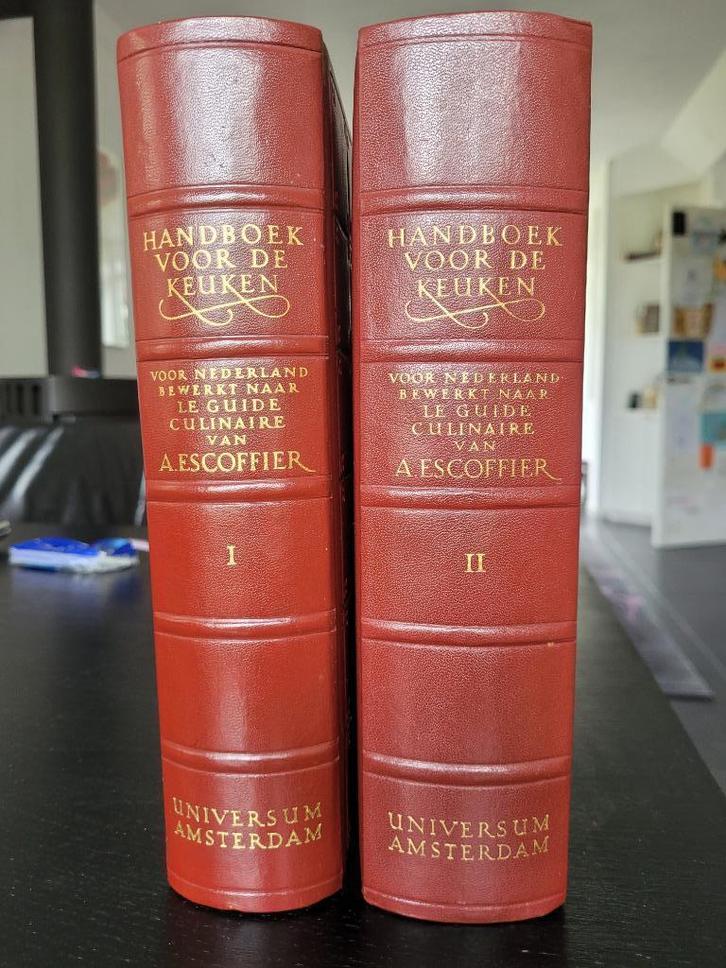 Kookboek A. Escoffier handboek voor de keuken, Boeken, Kookboeken, Zo goed als nieuw, Frankrijk, Ophalen