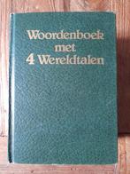 Woordenboek met 4 wereldtalen, Ophalen, Lekturama-Rotterdam, Spaans, Zo goed als nieuw