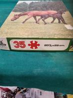 legpuzzel paarden 35 stukjes, Ophalen of Verzenden