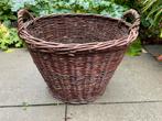 Wilgentenen mand (voor oa kerstboom of haardhout), Ophalen, Tuin, Gebruikt, Rond