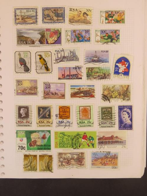 ZUID-AFRIKA - veel zegels - waarbij iets KLASSIEK (A283) 1/2, Postzegels en Munten, Postzegels | Volle albums en Verzamelingen