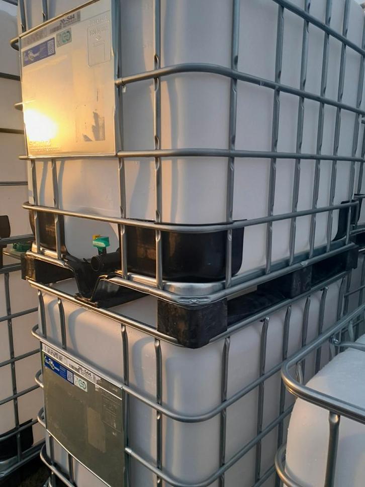 IBC Tank - Super Schoon - Kunststof Pallet, Doe-het-zelf en Verbouw, Kratten en Dozen, Ophalen