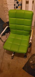 Groene bureaustoel in goede staat, Ophalen, Gebruikt