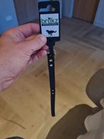 Leren zwarte halsband hond, Ophalen, Nieuw