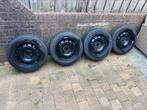 Stalen velgen en winterbanden set, Auto-onderdelen, Ophalen, 15 inch, 175 mm, Winterbanden