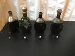 Vier Antieke Leerdam Karaffen, Ophalen of Verzenden