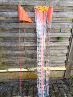 Veiligheidsvlag. Oranje fiets vlag. Verkeers vlag., Ophalen, Nieuw