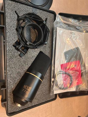 MXL 770 Studiomicrofoon - met M-audio m-track duo beschikbaar voor biedingen