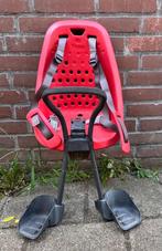 Yepp Mini kinderzitje voor rood + windscherm, Fietsen en Brommers, Ophalen, Voetsteuntjes, Yepp, Zo goed als nieuw