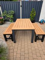 Tuinset royal seasons met bankjes, Tuin en Terras, Tuinsets en Loungesets, Ophalen, Zo goed als nieuw, Bank
