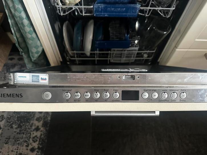 Siemens inbouw afwasmachine/vaatwasser, Witgoed en Apparatuur, Vaatwasmachines, Gebruikt, Inbouw, Minder dan 85 cm, Ophalen