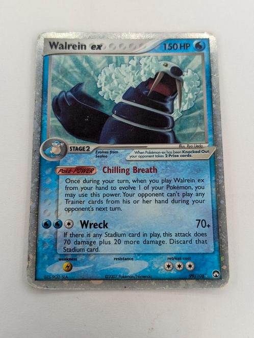 Walrein ex (PK 99) - EX Power Keepers, Hobby en Vrije tijd, Verzamelkaartspellen | Pokémon, Zo goed als nieuw, Ophalen of Verzenden