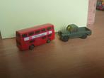 Corgi dubbeldekker bus en landrover, Hobby en Vrije tijd, Modelauto's | Overige schalen, Ophalen of Verzenden, Gebruikt, Overige typen