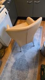 Gratis af te halen: 4 Leren Eetkamerstoelen, Huis en Inrichting, Ophalen of Verzenden, Zo goed als nieuw