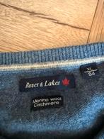 Blauwe Kasjmier Trui Heren - Maat XL, Kleding | Heren, Ophalen of Verzenden, Zo goed als nieuw, Blauw, Trui of Vest