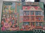 Dolls house memories 1000 st falcon de luxe puzzel, Ophalen of Verzenden, 500 t/m 1500 stukjes, Zo goed als nieuw, Legpuzzel