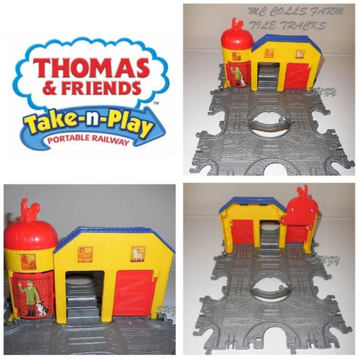 Thomas de Trein Take n Play, Mc Colls Farm Tile Track, Kinderen en Baby's, Speelgoed | Thomas de Trein, Zo goed als nieuw, Ophalen of Verzenden