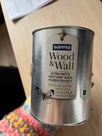 NIEUW 1L Wood & Wall gamma extra matte krijtverf - mosgroen, Minder dan 5 liter, Ophalen of Verzenden, Nieuw, Verf