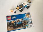 Lego City - Woestijn Rallywagen - 60218, Ophalen of Verzenden, Gebruikt, Complete set, Lego