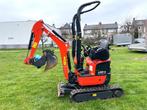 Kubota U10-5 minigraver 2024 met slechts 379 uur met 3 bakke, Zakelijke goederen, Machines en Bouw | Kranen en Graafmachines, Kubota