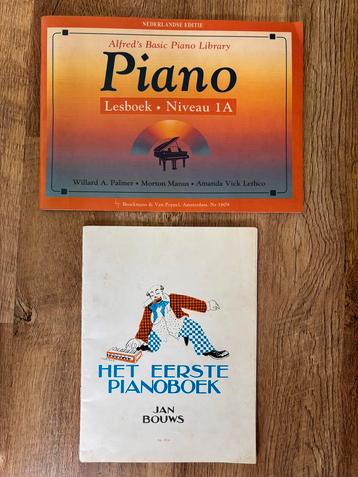 2 piano lesboeken voor beginners beschikbaar voor biedingen