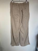 10Days beige pantalon linnenstructuur maat 1/M straight leg, Maat 38/40 (M), Beige, Online@10dayslifestyle.nl, 10days