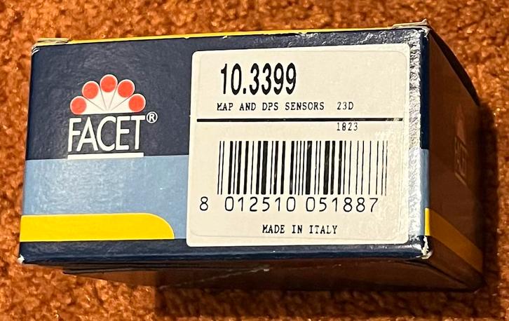BMW N20B20 MAP en DPS Sensor - Facet 10.3399, Auto-onderdelen, Motor en Toebehoren, BMW, Ophalen of Verzenden